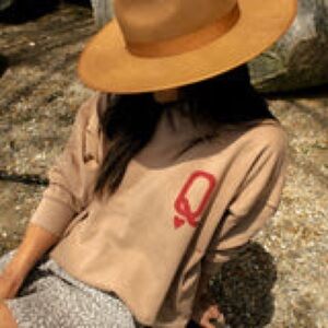 Golday (Jackson Rowe) queen of hearts sweater size small